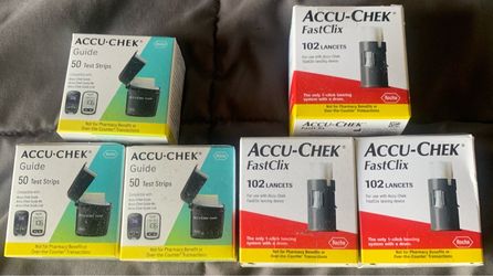 ACCU-CHEK Diabetic Test Strips 150 Count and Lancets 306 Count