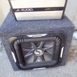 Kicker 10" Sub &JL Amplifier 