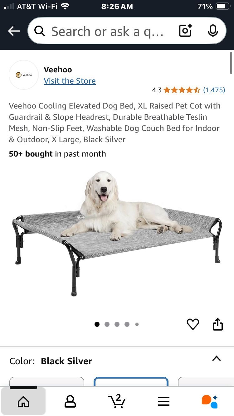 Veehoo Dog Bed