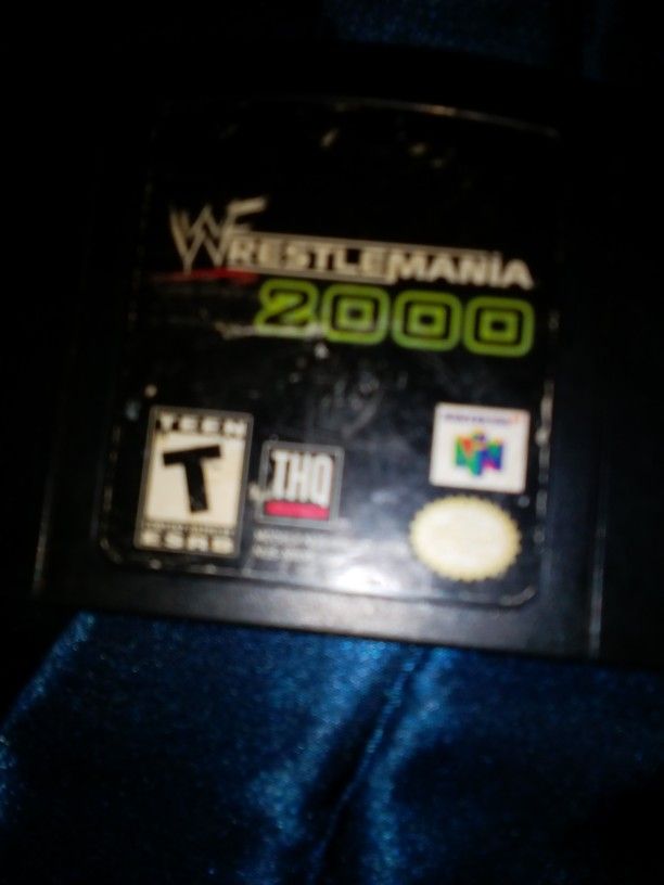 WrestleMania 2000 For Nintendo 64