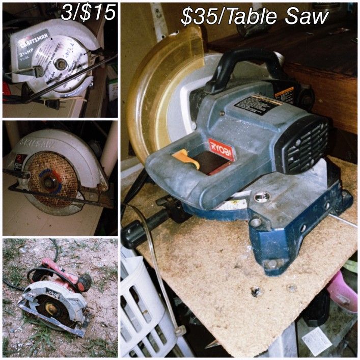 Ryobi 10-inch Compound Miter Saw.