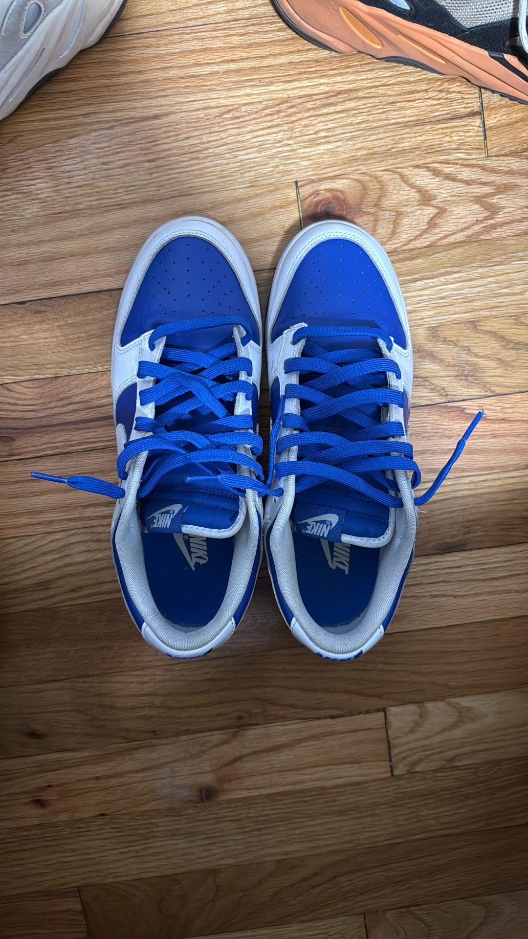 Blue & White Nike Dunks