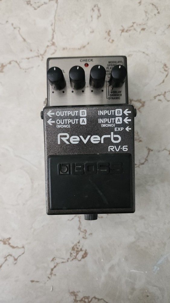 Boss Rv6 Reverb Pedal