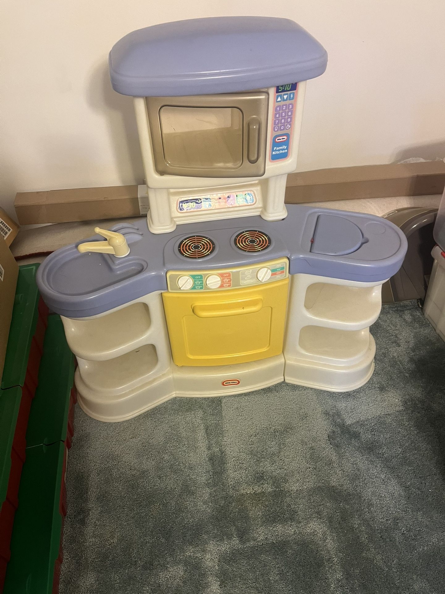 Little Tykes Kitchen Set, Cart And Food Set 