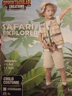 Boy Safari Explorer Costume
