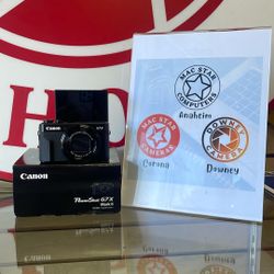 Canon Powershot G7X Mark II 