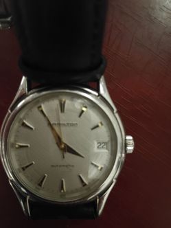 Vintage Hamilton Automatic  Watch 25 Jewels Swiss Exhibition Case Back
