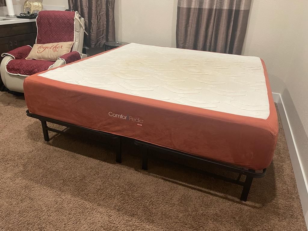 Mattress For Sale!! Not Used Much Comfort Pedi Brand