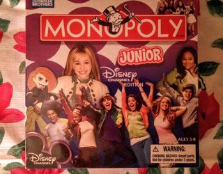 Monopoly Junior Disney Channel Board Game (NIB)