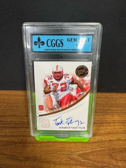 2007 Press Pass - Signings Bronze DeMarcus Tank Tyler Rookie Auto (AU, RC)