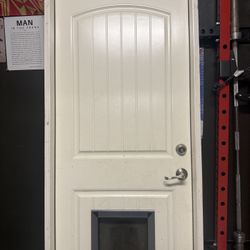 FREE 8ft Door W/ Dog Door