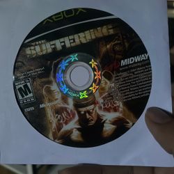 The Suffering Xbox Original Clean Pick Up Only