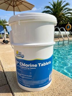 AX Poolwinsk 3-Inch Chlorine Tablets 50 lbs