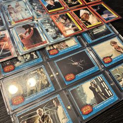 1970’s STARWARS collection of cards