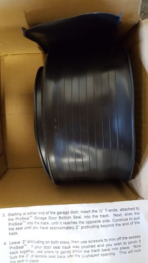 10ft Garage Door Rubber Seal Bottom For Sale In Montclair Ca