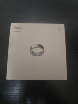 Oura Ring 4 - Rose Gold - Size 8 - NEW Sealed