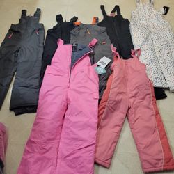 Kids snow overall all sizes