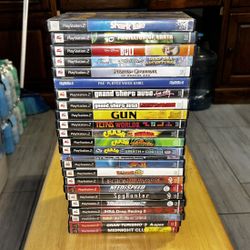 PS2 Game Lot, All Games Work Perfectly Fine Dm Me For Separate Prices I’m Open To Offers Check Description 