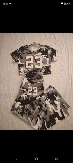 Women's 2 piece camo set