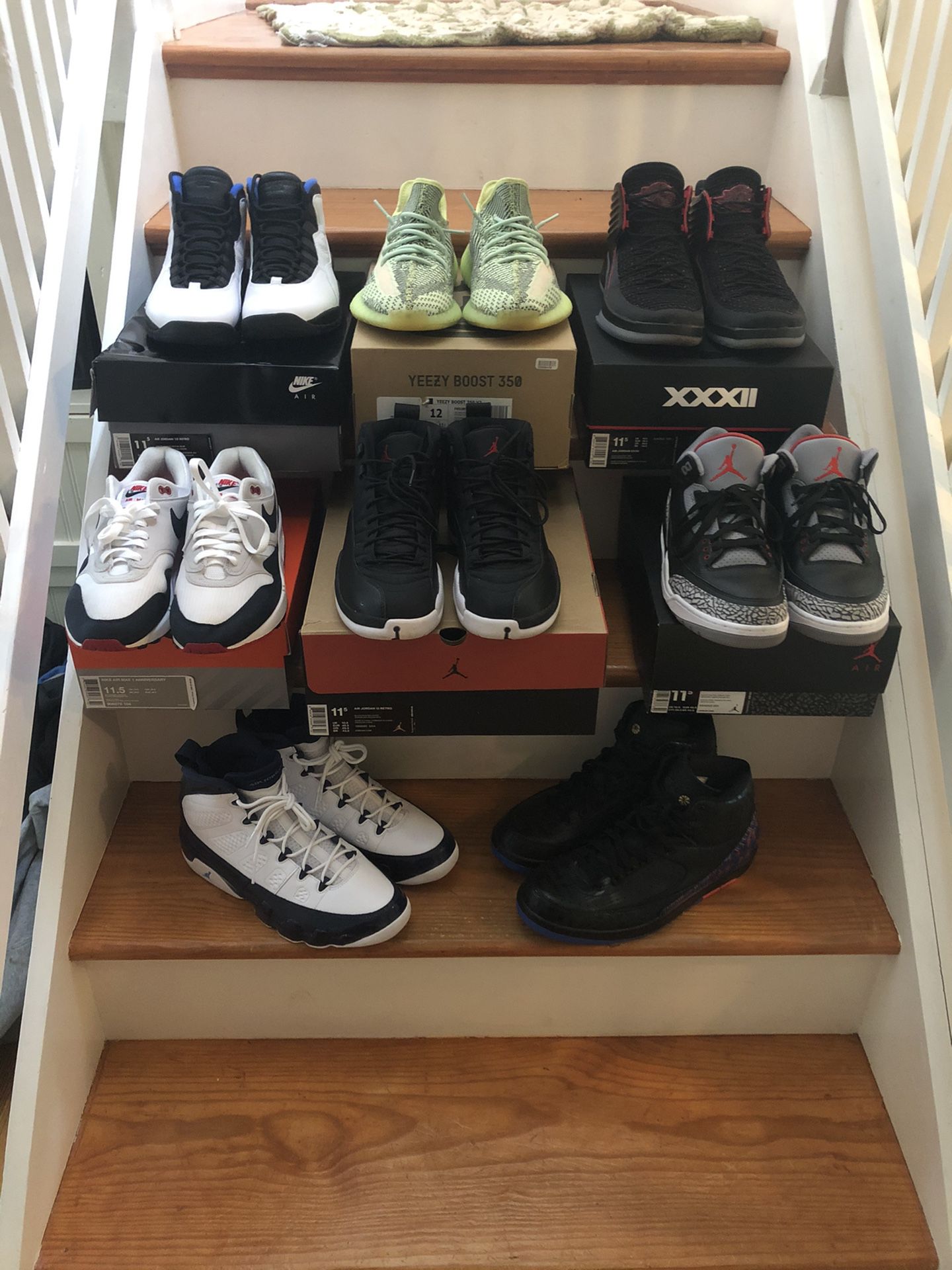 Jordan’s and Yeezys (Size 11-12) PRICES IN DESCRIPTION