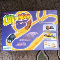 New In Box Vintage, Darda Cat ‘N’ Mouse super chase track