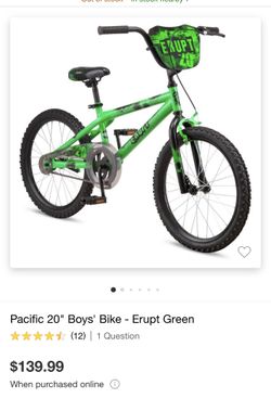Pacific 20 cheap inch bike