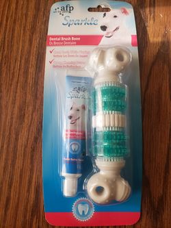 All For Paws Dental Brush Bone