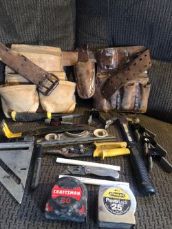 Hand tools plus bags