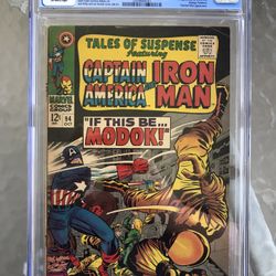 Tales of Suspense #94 (1967) CGC 6.0 — 1st app. of M.O.D.O.K. (George Tarleton)