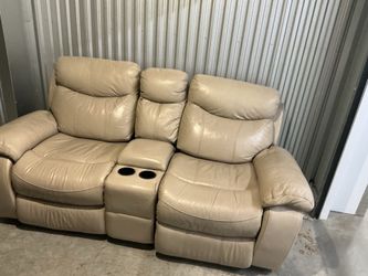 great double recliner sofa but no room app.6 foot 6” long