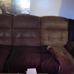 Refrigerator Couch And Loveseat For SALE