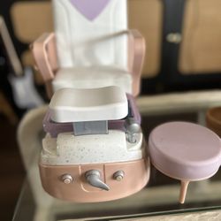 Target OG American Girl Doll Spa Day Nail Salon Chair 