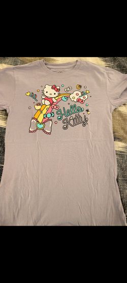 Purple hello kitty shirt