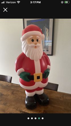 Christmas Jolly 24” Santa Blow Mold