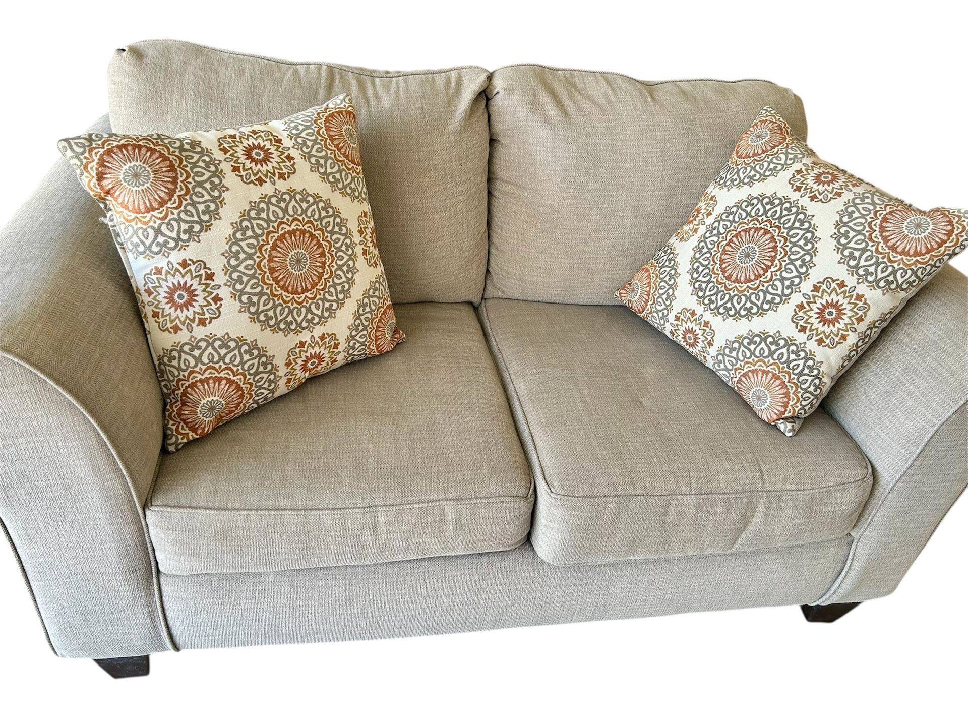 Neutral Loveseat