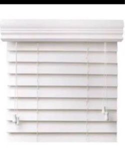 Levelor Nuwood White 2”Blinds