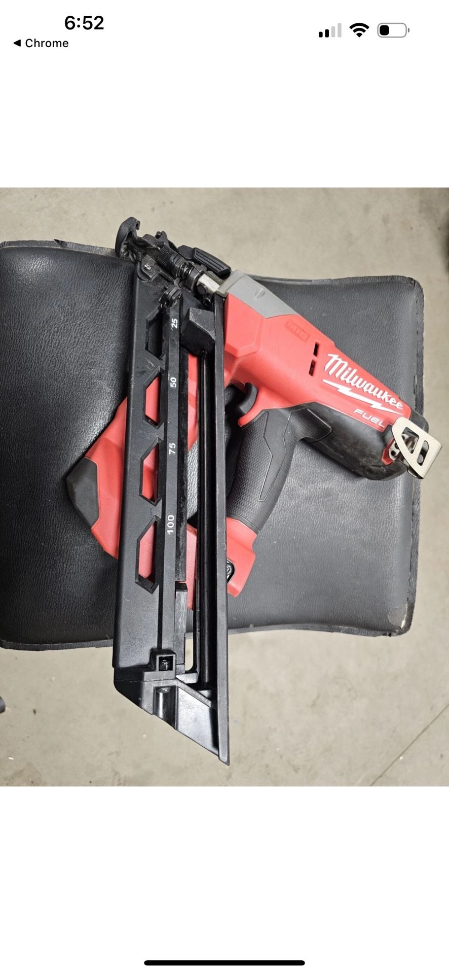 Milwaukee M18 FUEL 15ga Finish Nailer Kit (2743-21)