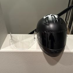 HJC Punisher Motorcycle Helmet With Gloves And Jacket 