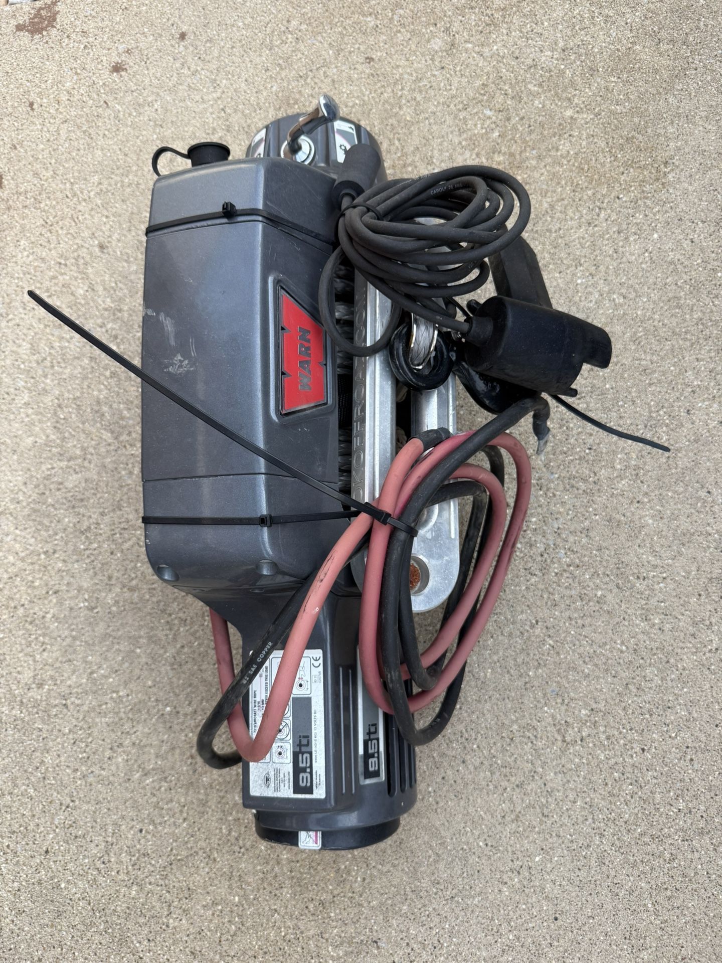 Warn winch 9.5Ti