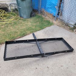 Hitch Haul Black Steel Hitch Mounted Cargo Carrier
