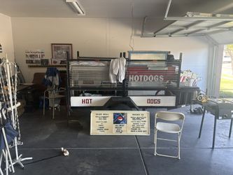 Hot dog trailer comes with cart steamer all you need to sell hotdog