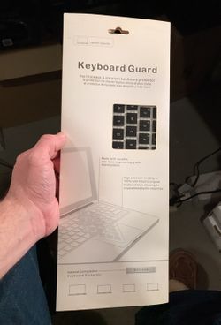 Keyboard guard for HP laptops