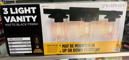 3 light vanity 😊