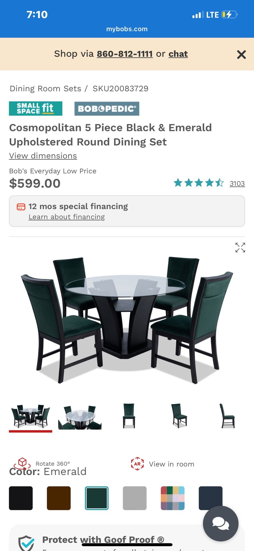 5 Piece Dining Set