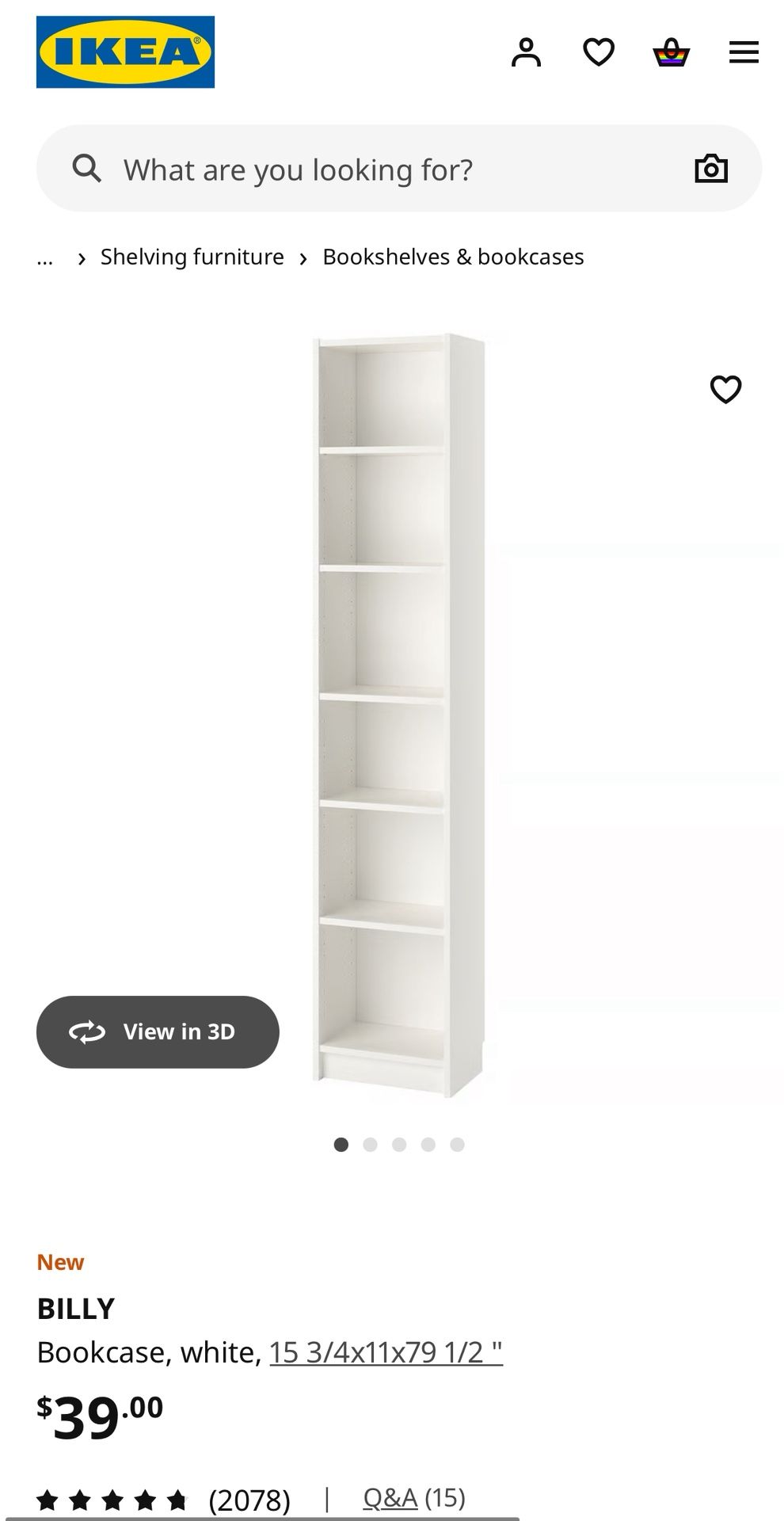 Billy Bookcase