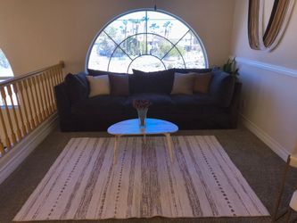 ⭐MOVING SALE -Chocolate Brown Sofa