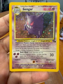 GENGAR FOSSIL