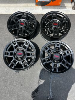 TRD PRO style wheels.  Toyota