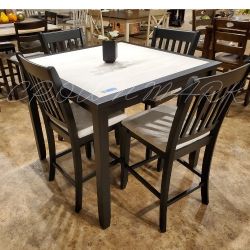 Salvador 5-Piece Counter Height Set