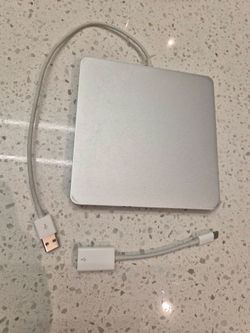 MacBook External Disk Drive with Type-C Adapter